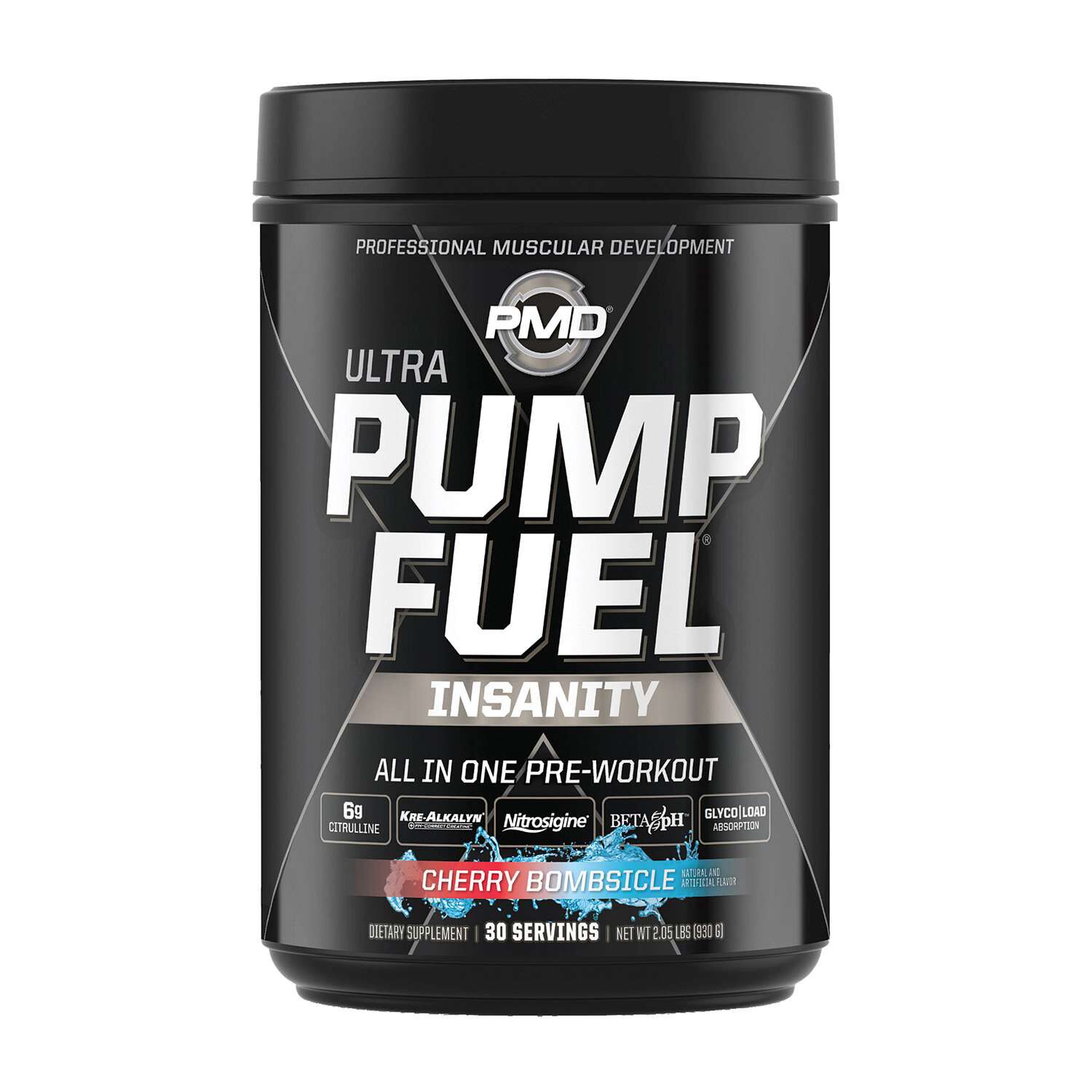Ultra Pump Fuel Insanity - Cherry Bombsicle (30 Servings) | GNC
